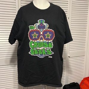 The Cruise Geeks T-Shirt from 2018 Size XL Color Black